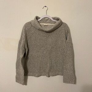 a new day Women's Cowl Neck Sweater in Gray